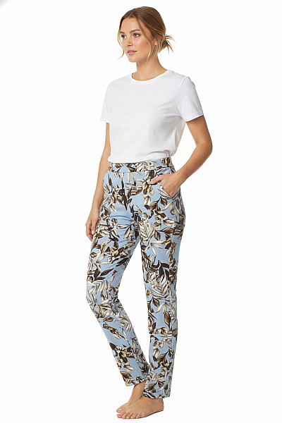 Dámské Kalhoty Modré Vel. L