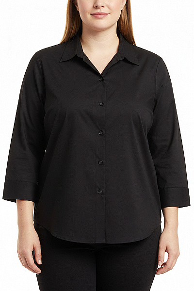 Dámská Košile Černá Catherine Malandrino Second Hand Vel. XXL