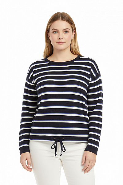 MANGO Halenka Modrá Second Hand Vel. XL