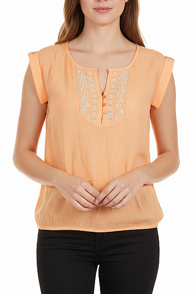 Halenka Oranžová PROMOD