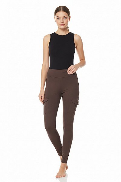 Dámské Kalhoty Khaki Vel. S