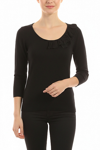 Marks & Spencer Dámský Pulovr Černý