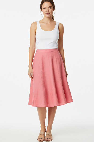 Sukně Růžová Livre Vel. 42