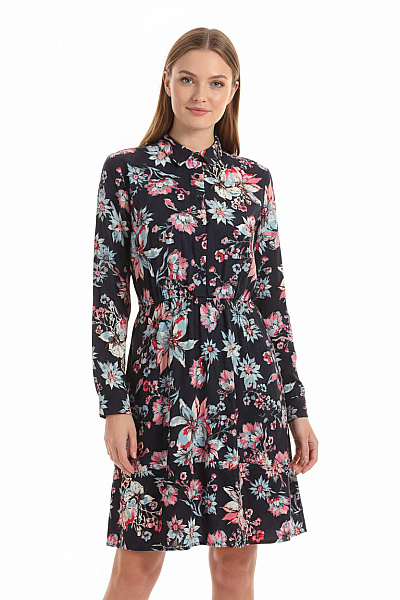 Esmara Šaty Modré Second Hand Vel. 38