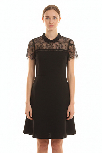 Šaty Černé Grace & Mila