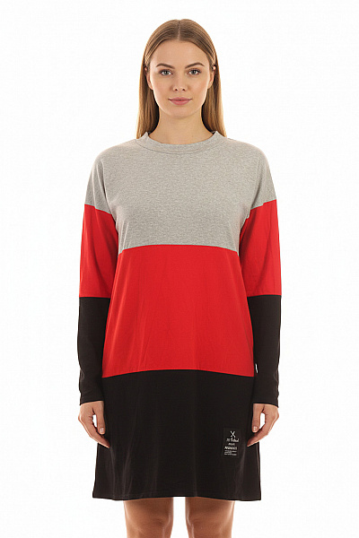 Tričkové  Šaty Barevné