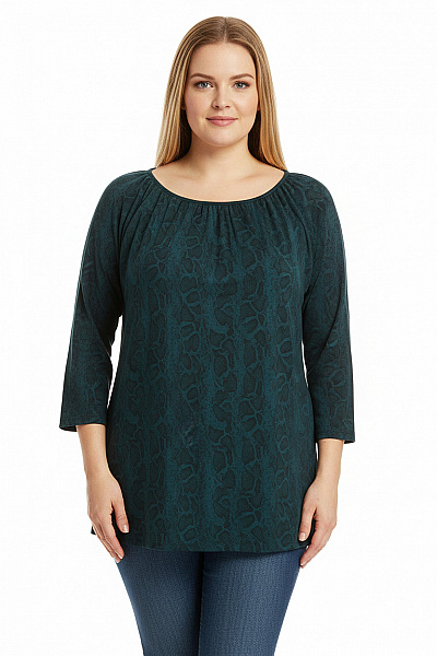 Dámské Tričko S Potiskem Modré