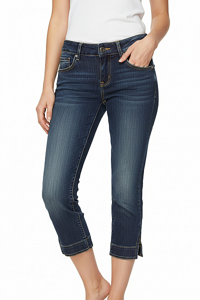 ReRock Dámské 3/4 Kalhoty Modré Vel. 34