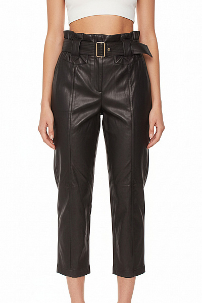 Dámské Kalhoty Černé River Island Vel.  38R