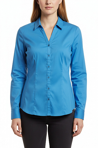 MORE & Společenská Dámská Košile Modrá Vel. 46