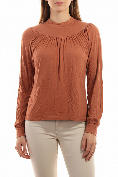 Peppercorn Dámské Tričko Hnědé