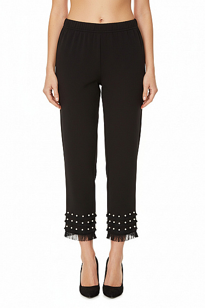 ZARA Dámské Kalhoty Černé Vel. M