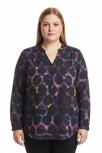 Cartoon Vzorovaná  Halenka Barevná