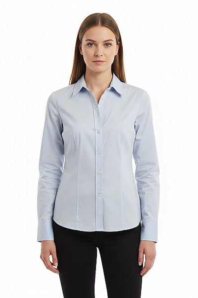 BENETTON Dámská Společenská Košile Vypasovaná Bavlněná Velikost S