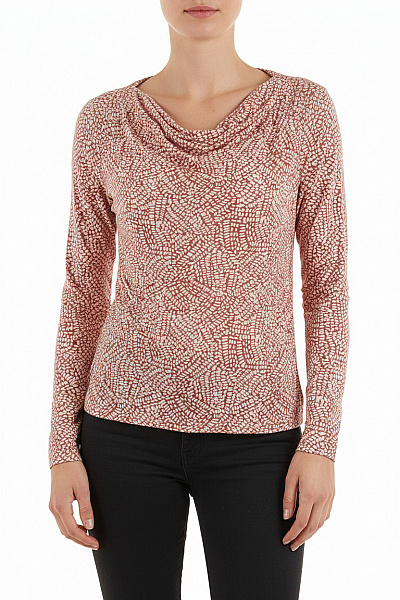 Dámské Tričko S Potiskem Hnědé Marks & Spencer