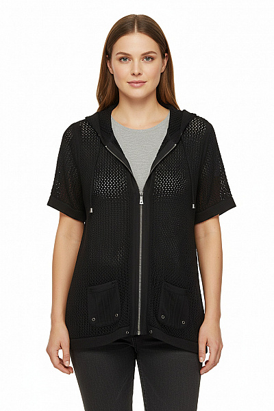 Dámský Cardigan Černý BONITA Vel. XL