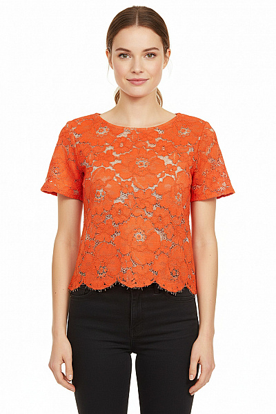Halenka Oranžová Topshop Vel. 36