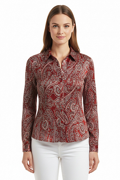 Dámská Košile Barevná Marks & Spencer Second Hand