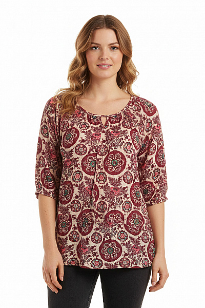 Next Dámské Tričko S Potiskem Barevné Second Hand Vel. 44