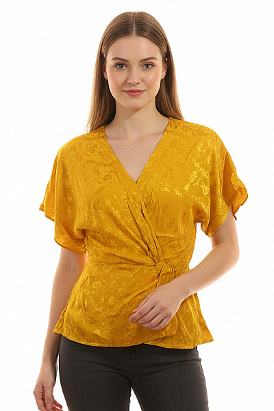  Halenka Jednobarevná Žlutá Monsoon Vel. S