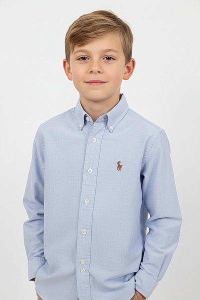 Ralph Lauren Chlapecká Košile Modrá Second Hand