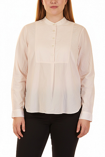 CLOSED Dámská Světle Růžová Halenka Se Stojáčkem Dlouhý Rukáv Elegantní Propínací Vel. XL