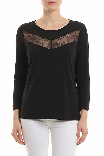  Halenka Jednobarevná Černá MANGO Second Hand Vel. M