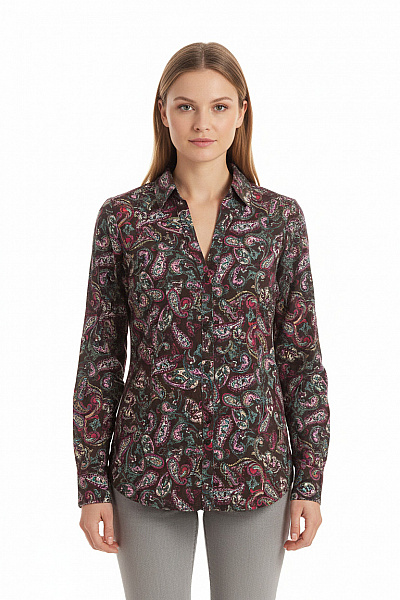 Vzorovaná Dámská Košile Barevná MANGO Vel. XL