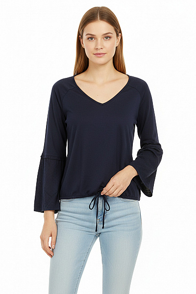 Dámské Tričko Modré Marc O´Polo Vel. S