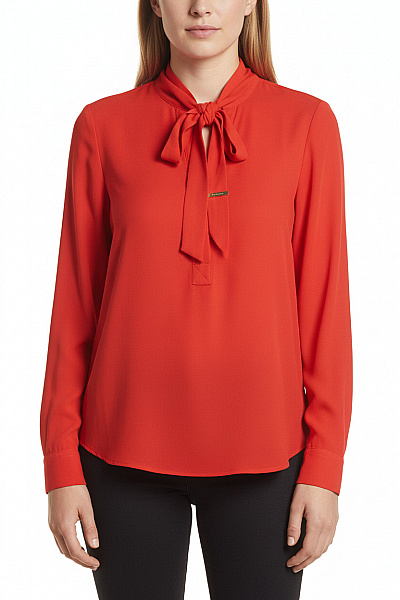 Halenka Červená Massimo Dutti Vel. 38