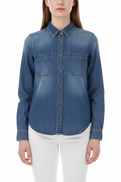 MANGO Dámská Košile Modrá Vel. S