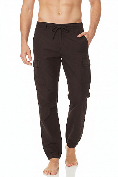 Pánské Kalhoty Kapsáče Černé Vel. S