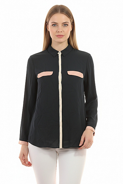 Společenská Dámská Košile Zelená ZARA Vel. M