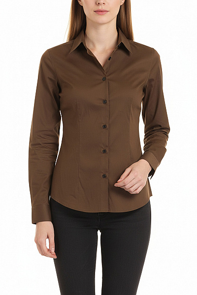 Dámská Košile Khaká Calvin Klein Second Hand Vel.  34