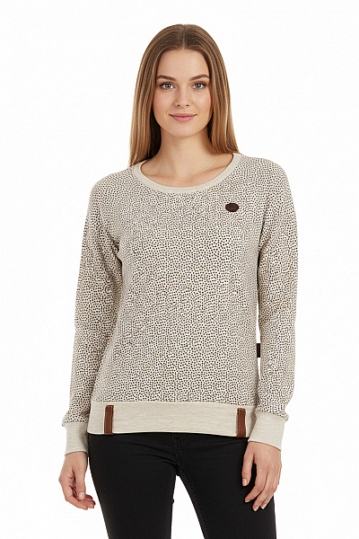 Dámská Mikina Béžová Naketano Second Hand Vel. S