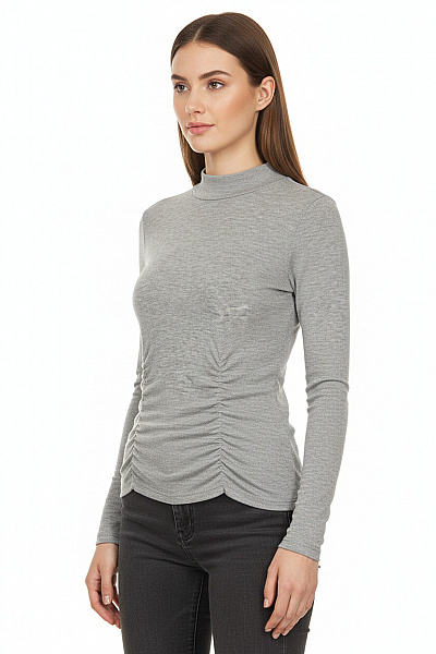 Gina Tricot Dámské Tričko Šedý Second Hand Vel. S