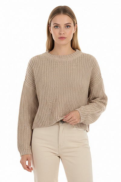 Dámský Pulovr Šedý URBAN CLASSICS Second Hand Vel. M