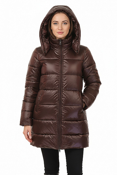 Zimní Dámská Bunda Vínová Second Hand Vel. 34