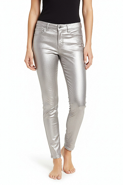 Dámské Kalhoty Stříbrné Guess Vel. 28/31