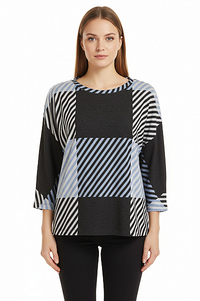 Vzorovaná  Halenka Barevná Street One Vel. 36