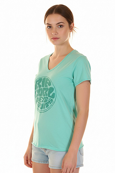 Dámské Tričko S Potiskem Zelené