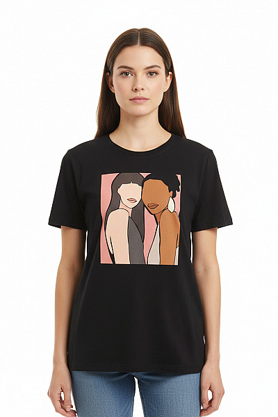 ONLY Dámské Tričko Černé Vel. M