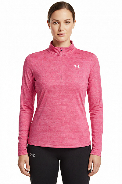 Dámské Tričko Růžové UNDER ARMOUR Vel. L