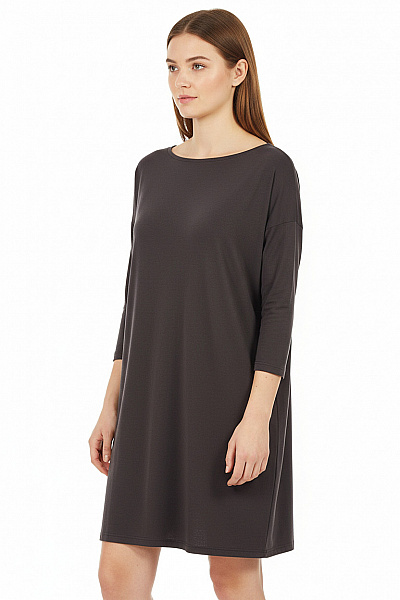 Tričkové  Šaty Šedé SELECTED Vel. S