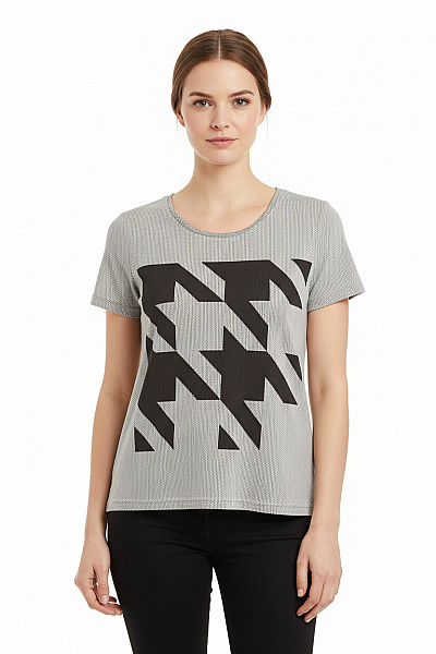 VILA Dámské Tričko Šedé Vel. M