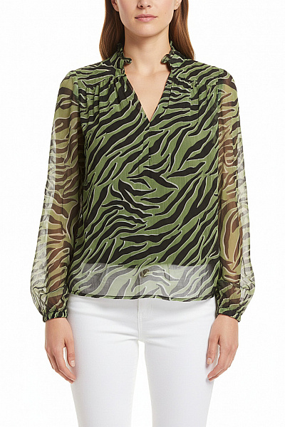 VERO MODA Halenka Zelená Vel. S