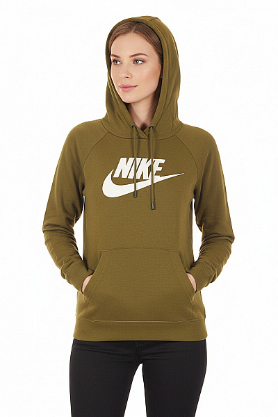 Dámská Mikina Zelená Nike Vel. XS