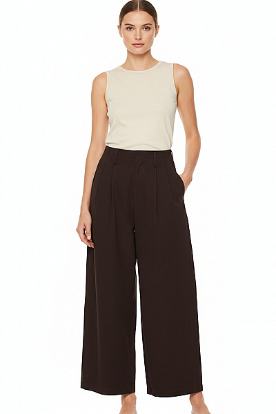 Dámské Kalhoty Černé PULL&BEAR Vel. S