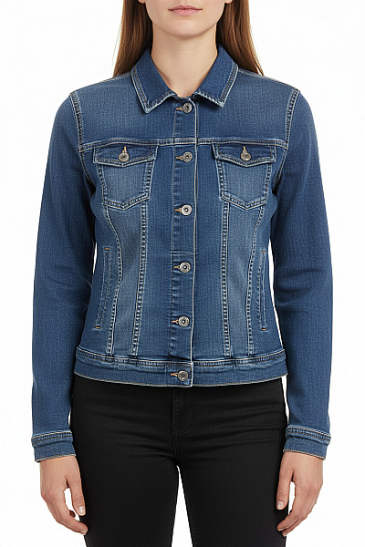 ONLY Dámská Přechodné Bundy Modrá Vel. 40