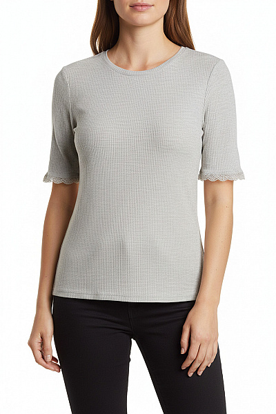 VERO MODA Dámské Tričko Šedé Second Hand Vel.  XL